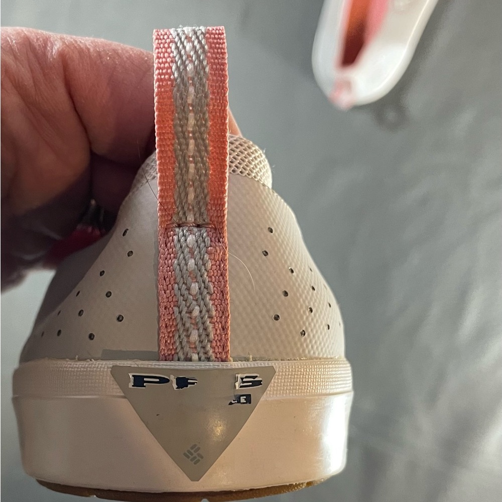 Columbia Gray and Pink Slip-On Shoes - Picture 9 of 10